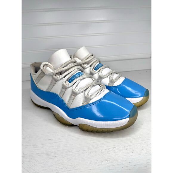 Air Jordan 11 Retro Low UNC University Blue 2017 528895-106 Men’s Size 10.5 main image 5